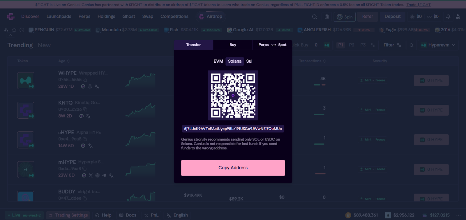 Genius Terminal Airdrop (Retrodrop) | All Info, Data & Stats