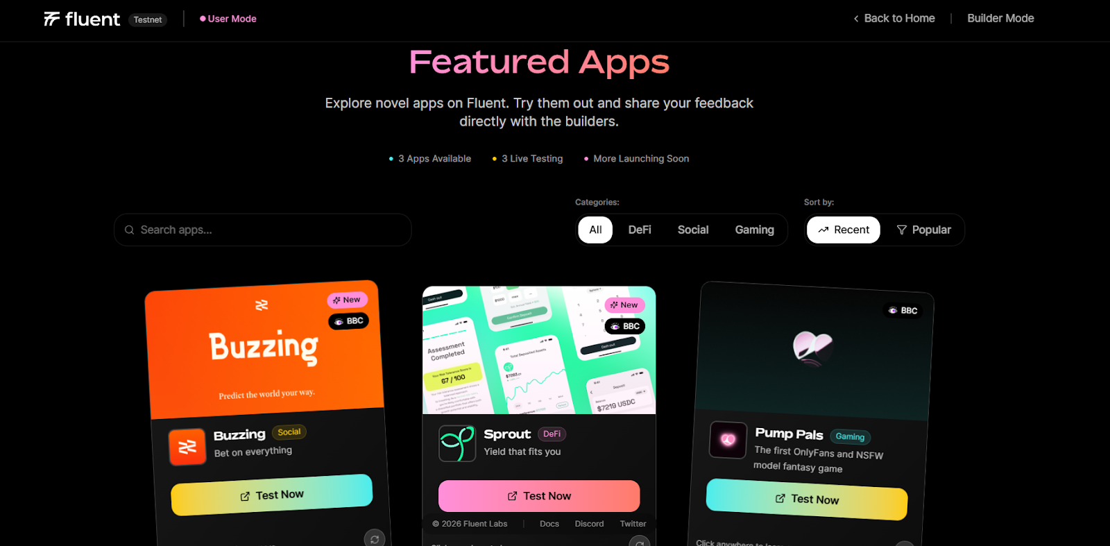 Fluent L2 apps 