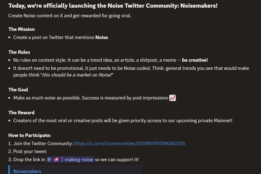 noise airdrop