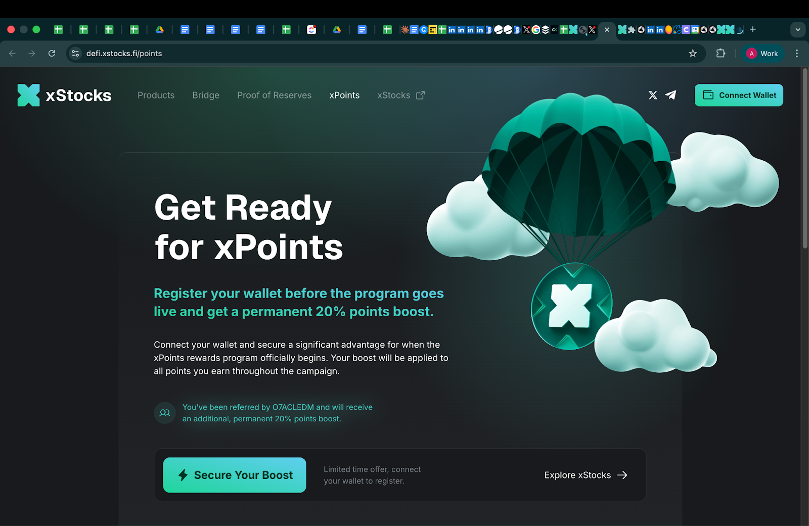 xStocks waitlist