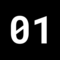 01.xyz - Logo