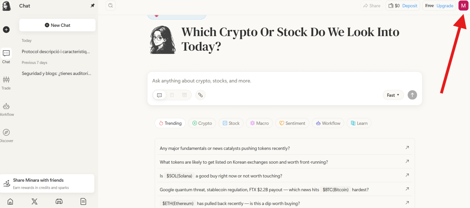 Minara AI Airdrop