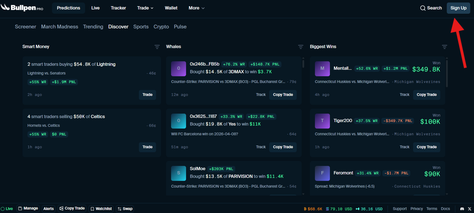 bullpen airdrop