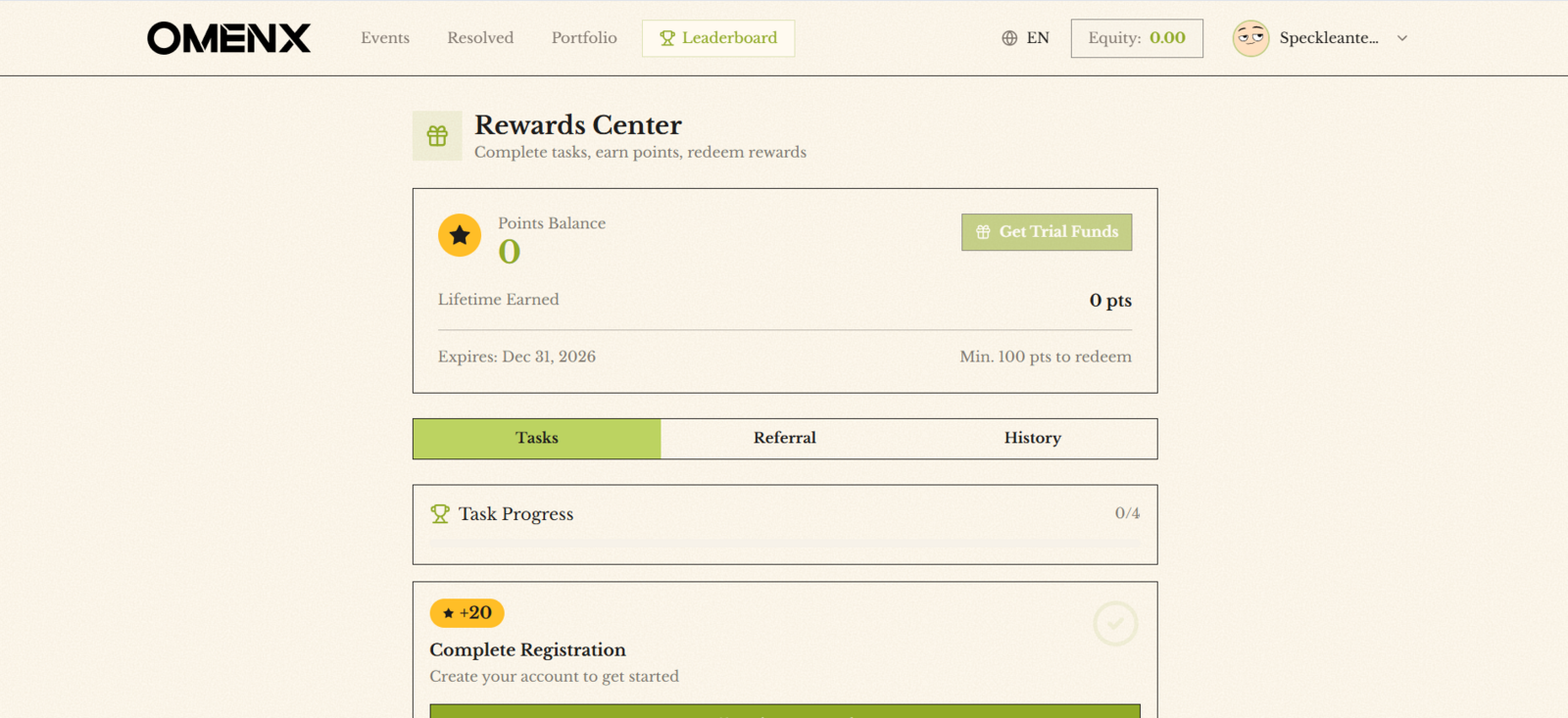 OmenX rewards