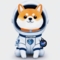 Asteroid Shiba - Logo.