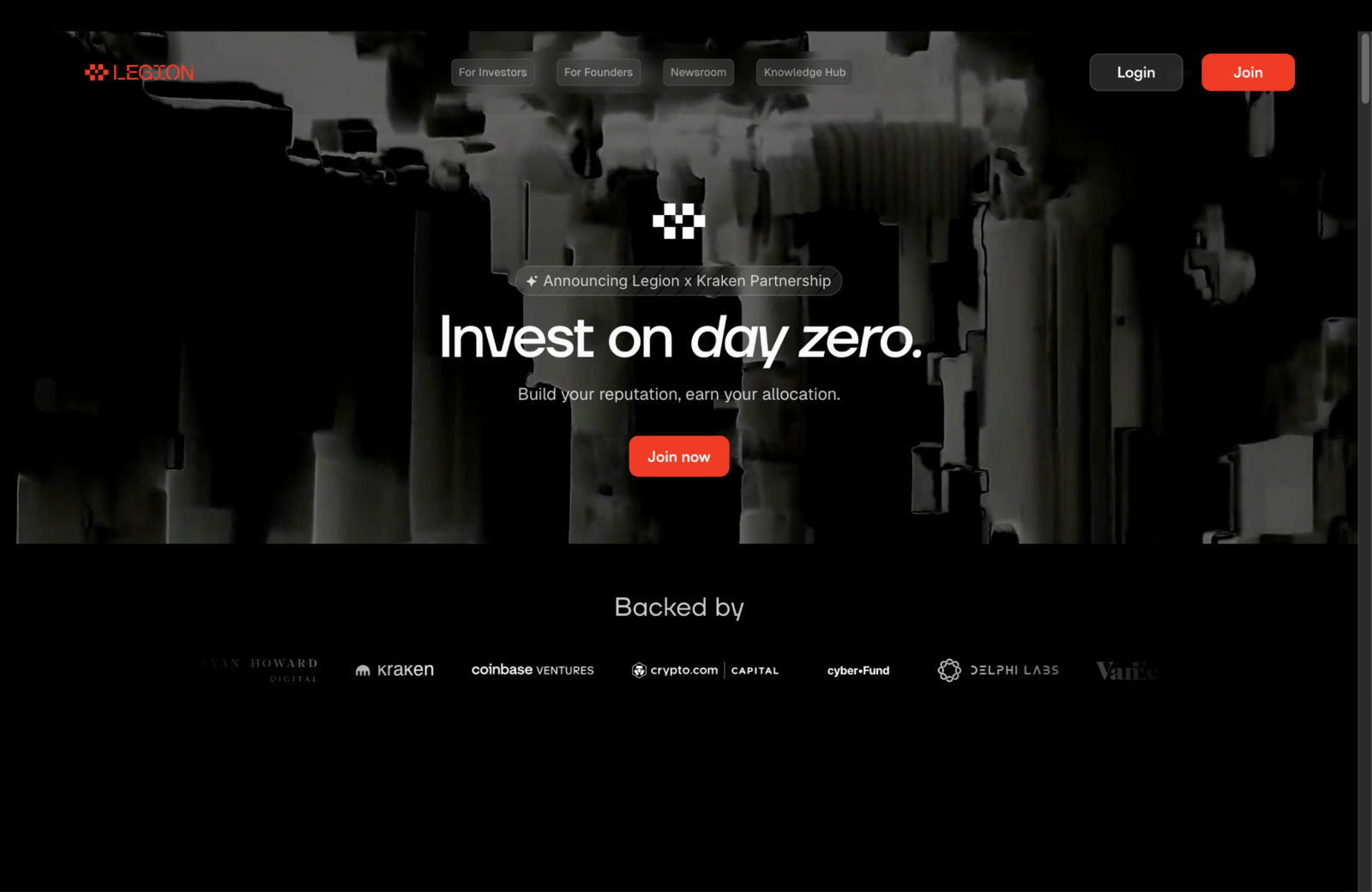 legion launchpad page