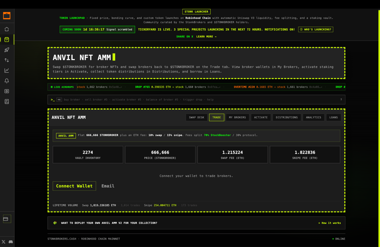 StonkBroker anvil AMM