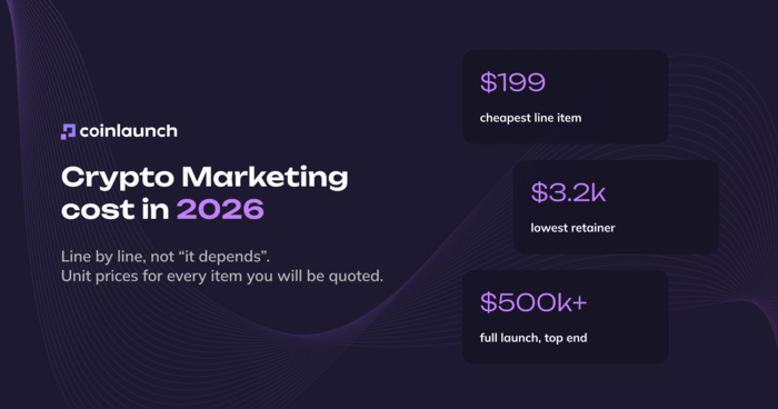 Crypto Marketing Cost in 2026: