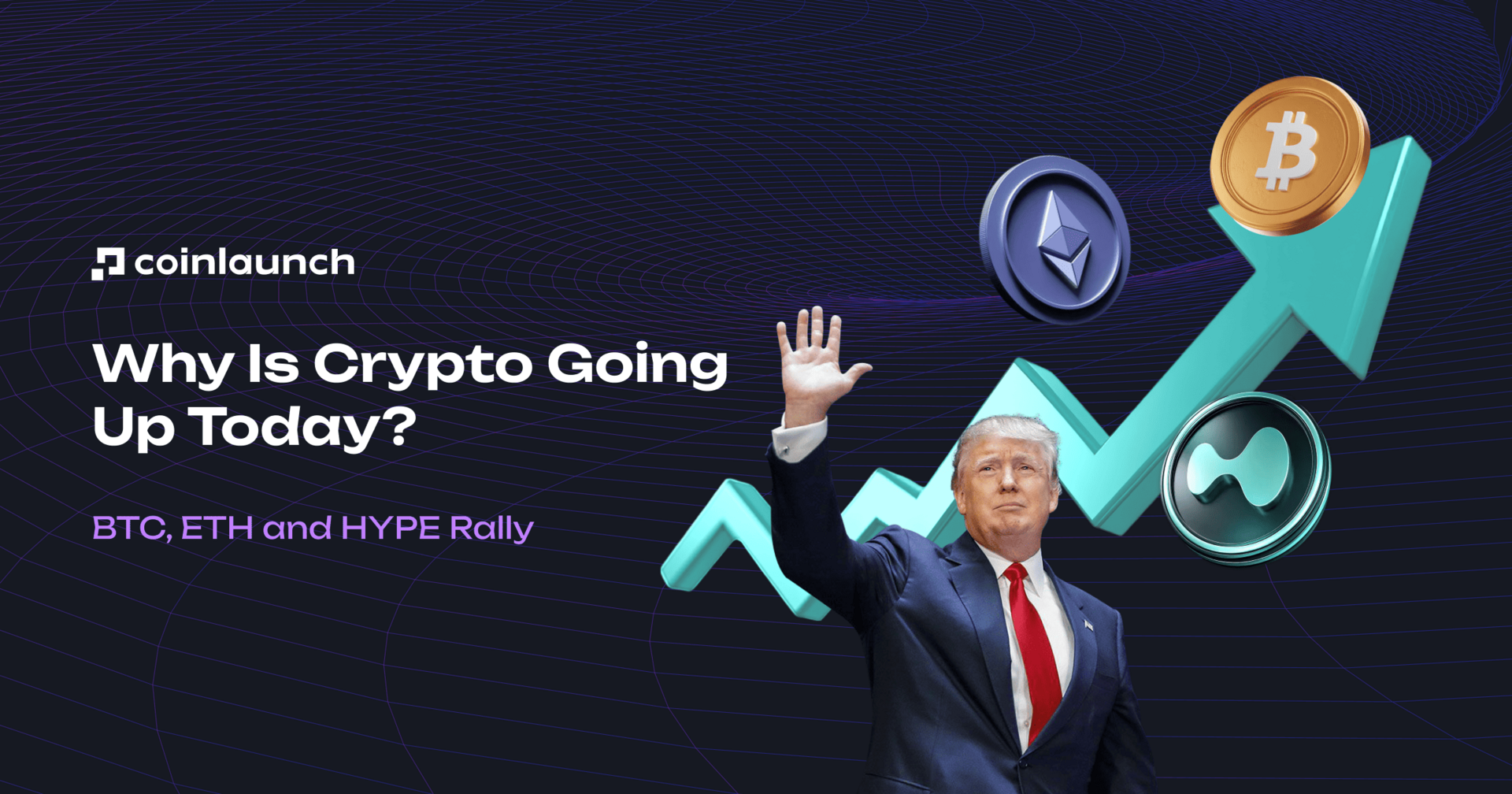 Why Is Crypto Going Up Today? BTC, ETH and HYPE Rally 