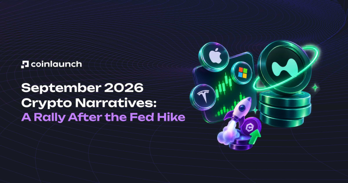 September 2026 Crypto Narratives