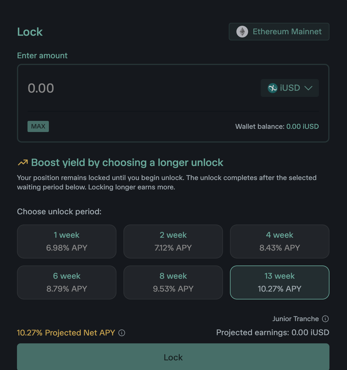 InfiniFi Lock page