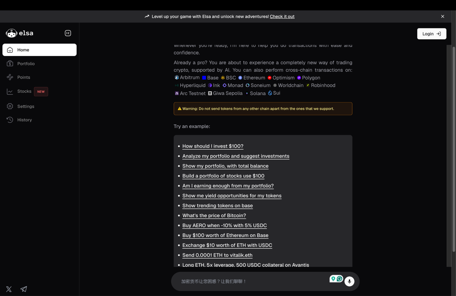 heyelsa interface