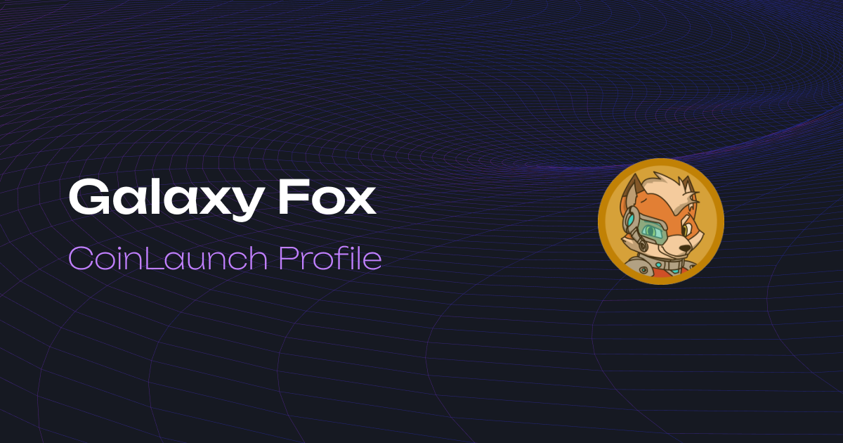 GalaxyFox GFOX Project Review Token Sale Rating