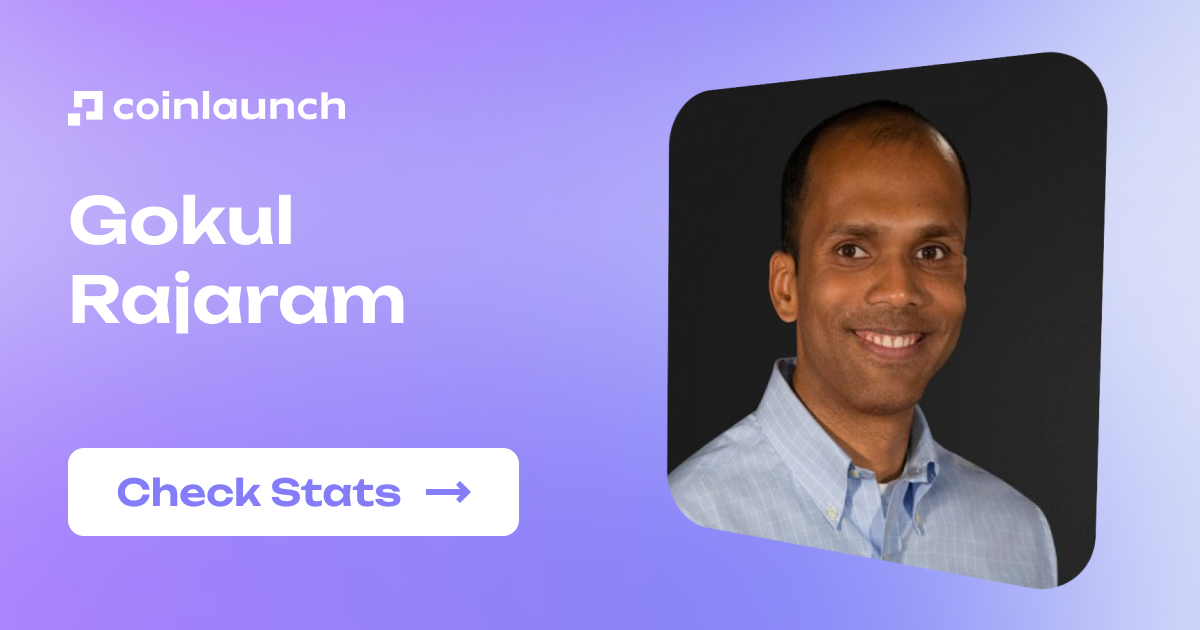 Gokul Rajaram: Statistics, Performance Overview & Supported Projects