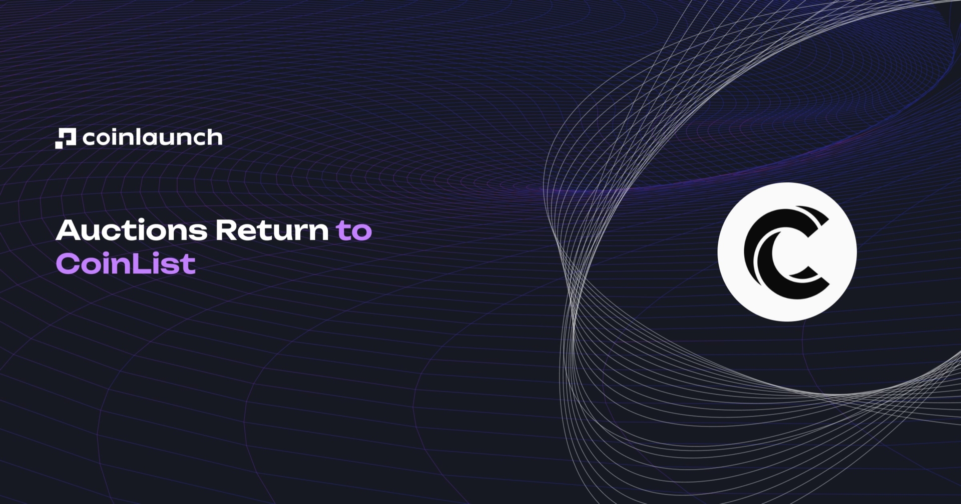 Auctions Return to CoinList: Enhancing Token Price Discovery