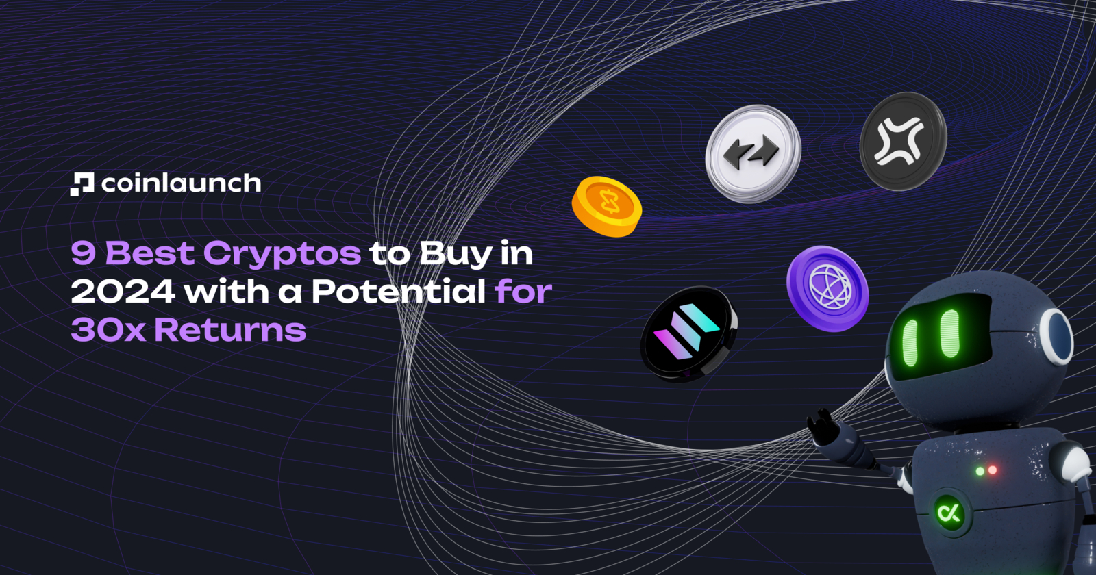 Las 9 Mejores Criptomonedas para Comprar en 2025 con Potencial de Retorno  de 30x