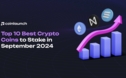 Top 10 Best Crypto Coins to Stake in September 2024