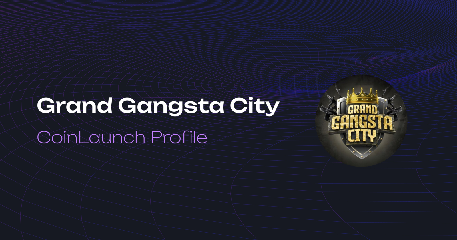 Grand Gangsta City (GGC) Déblocage de tokens & Calendrier de vesting ...
