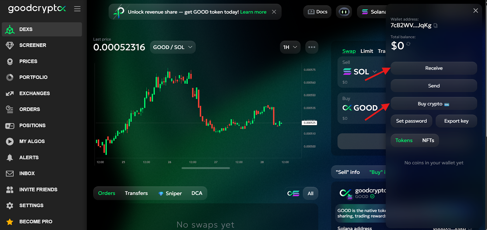 goodcryptoX Airdrop 2