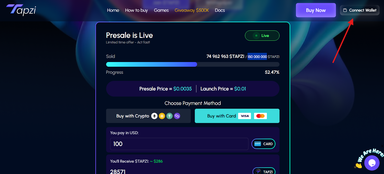Tapzi ($TAPZI) ICO (Presale) Round | All Info & Stats