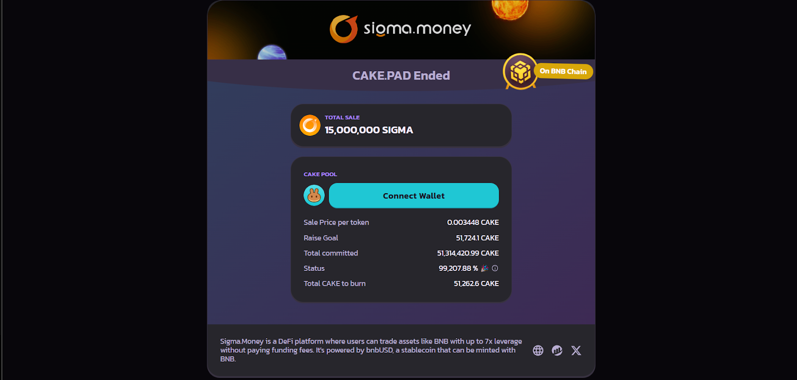CAKE.PAD SIGMA sale