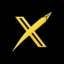 FlyXCoin - Logo. 