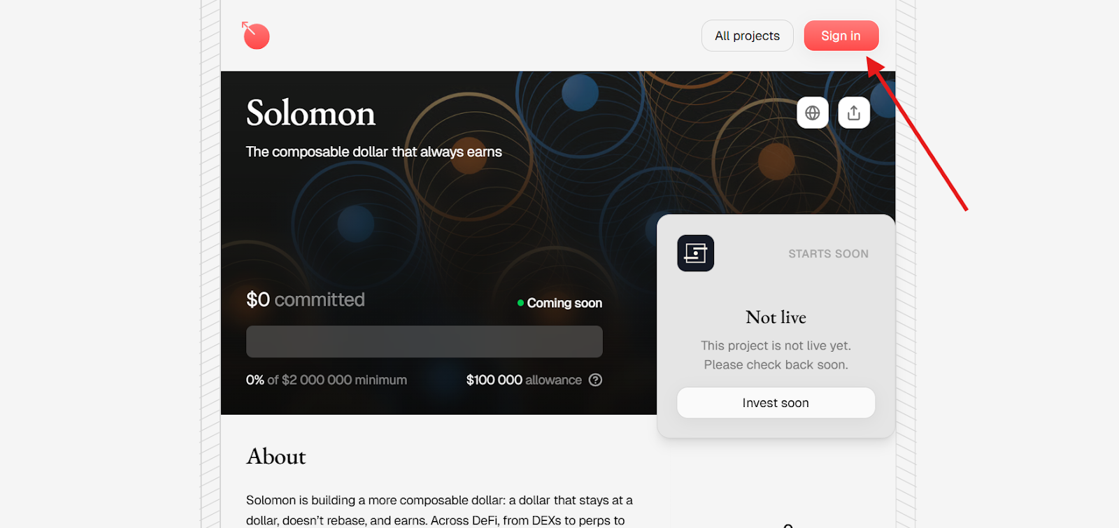 Solomon Labs ICO Round on MetaDAO | All Info & Stats