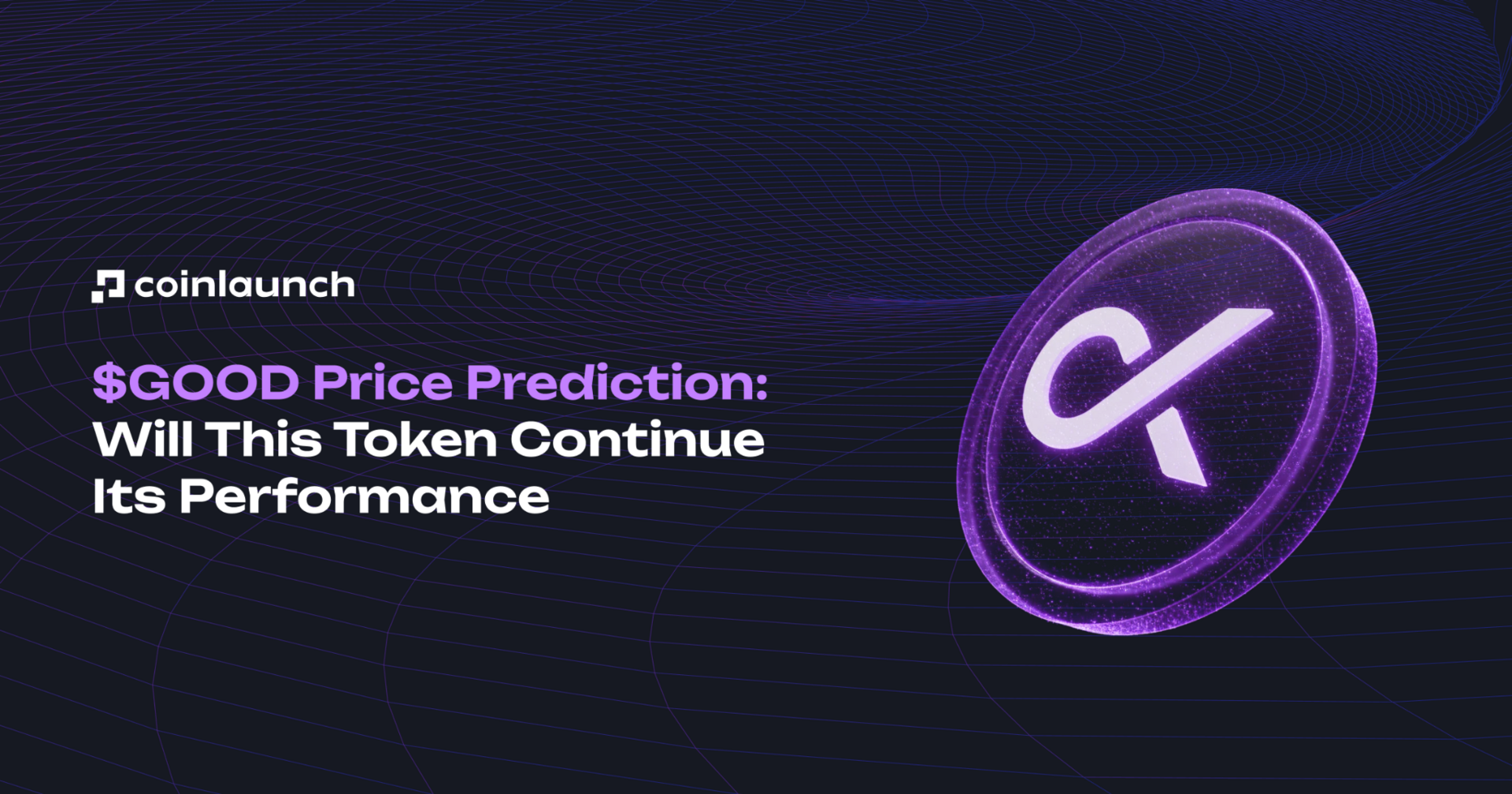 $GOOD Price Prediction