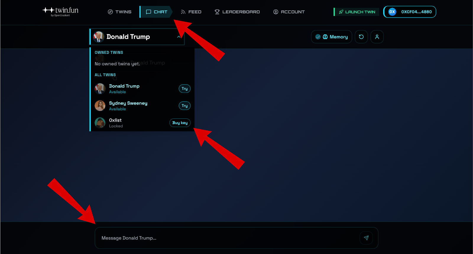 OpenGradient airdrop AI agents screen