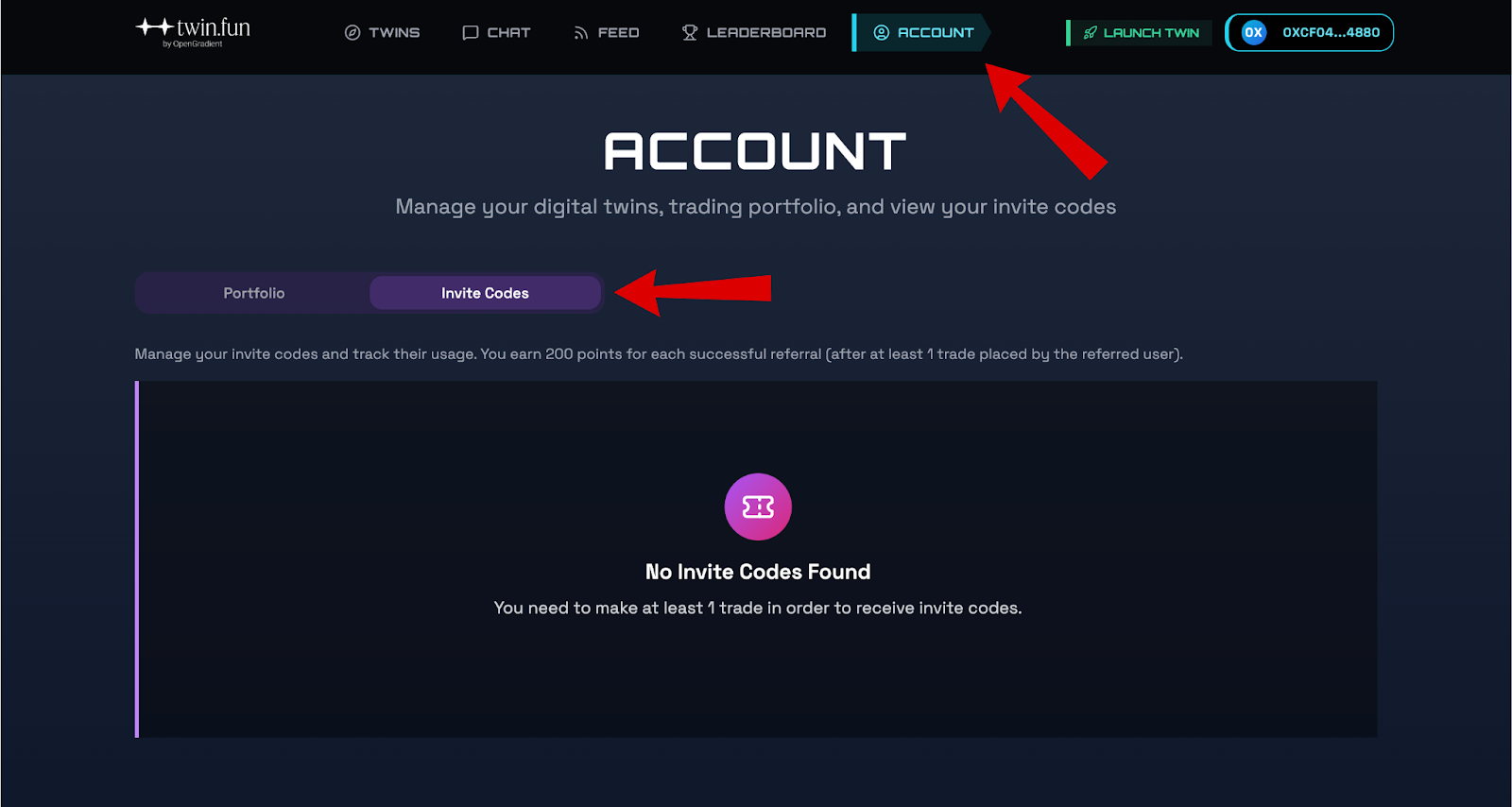 OpenGradient airdrop referral system